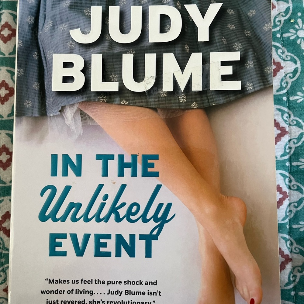Judy Blume 'In the Unlikely Event' Book - offer 3 for $12